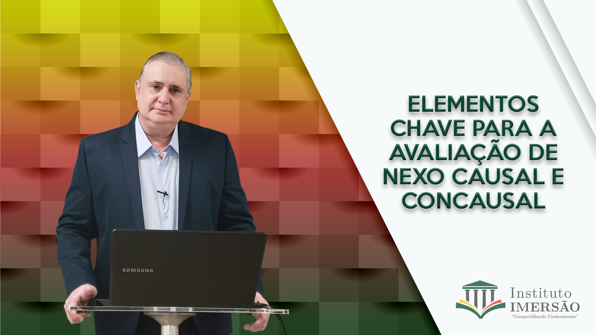 Elementos chave para a avaliação de nexo causal e concausal